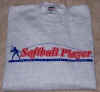 Softball Player Logo Sweatshirt